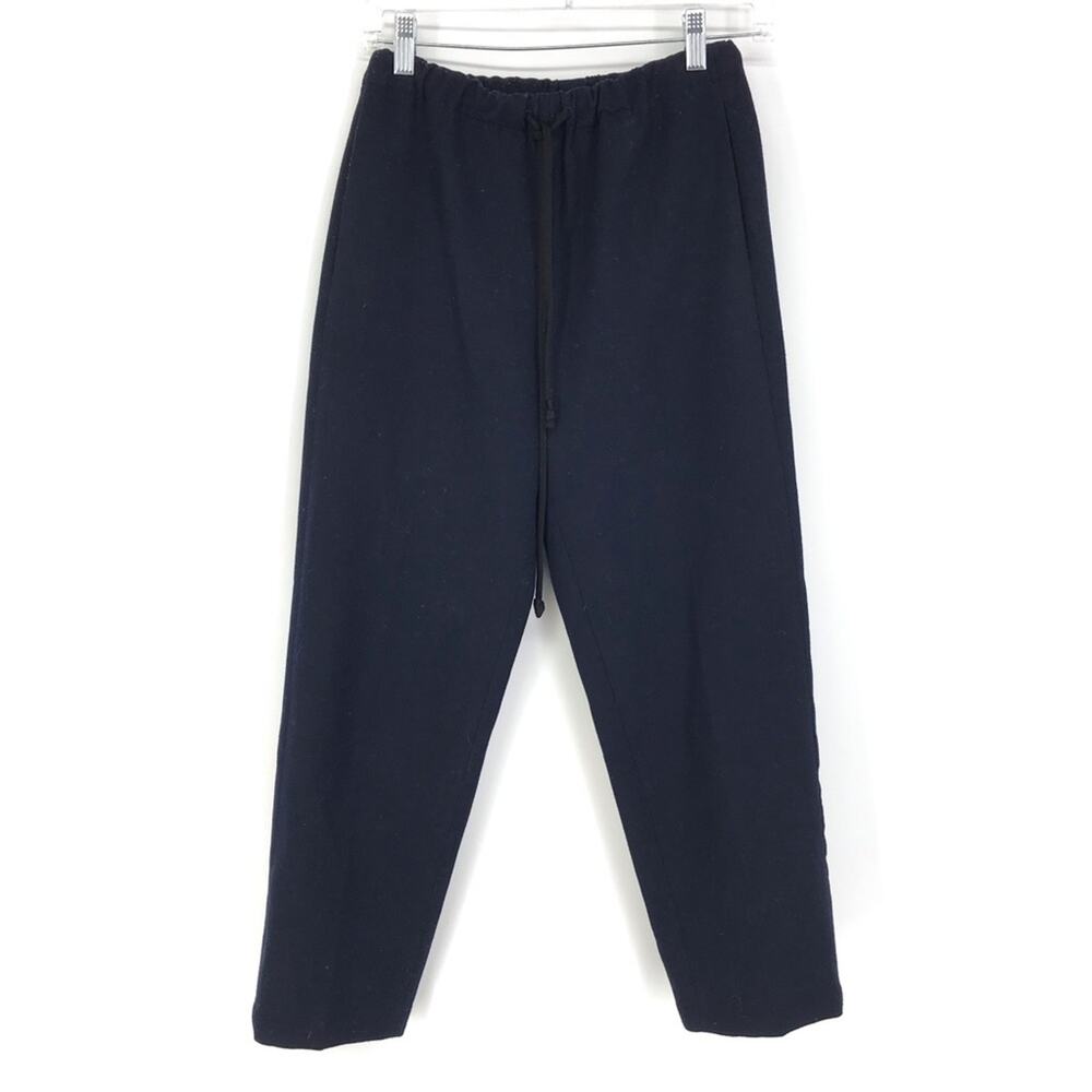 Aritzia Babaton Sz XS Navy Blue Jogger Pants Elastic Waist